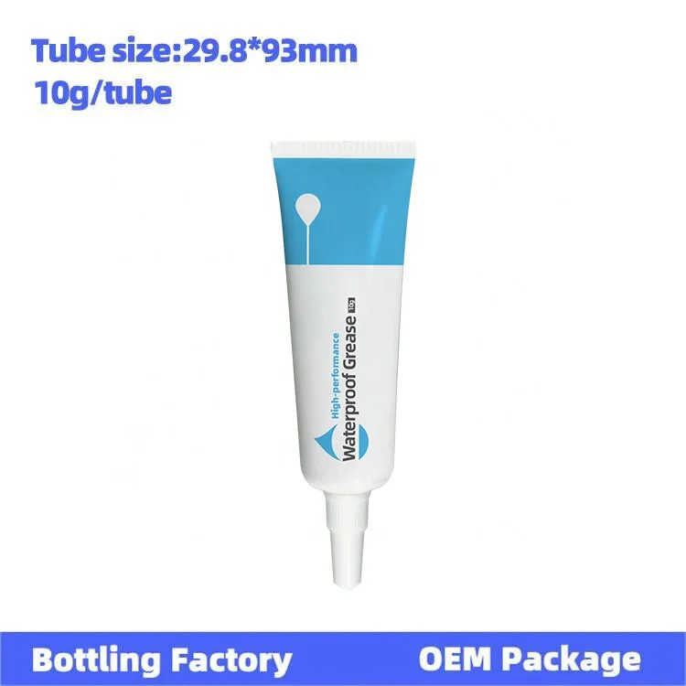 Premium blue lithium grease waterproof grease tube lithium complex grease 10g for wheel gear