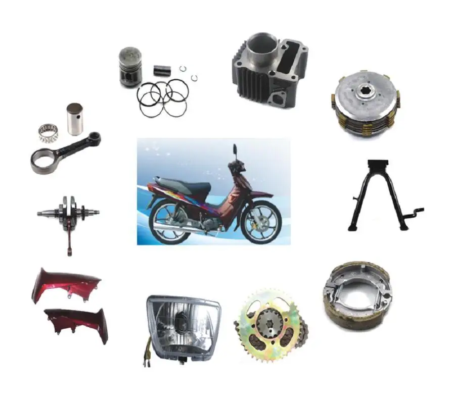 Good Quality Wholesale YAMAHA Motorcycle Parts Single Crypton SPARK VEGAS Motorcycle Engine  Cylinder Piston Ring Assembly Kit