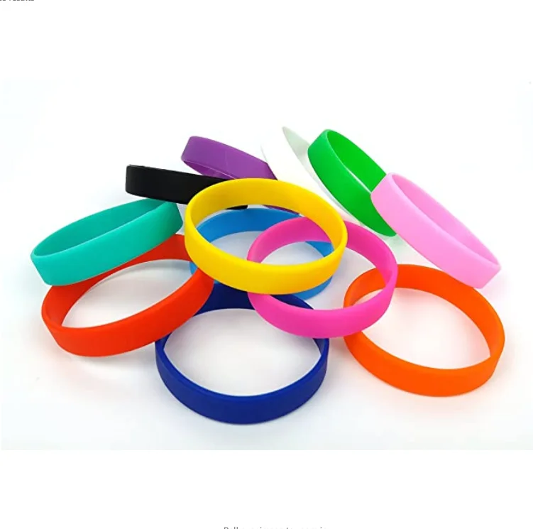Promotion Custom Size or Logo Silicone Rubber Wrist Band Wristband