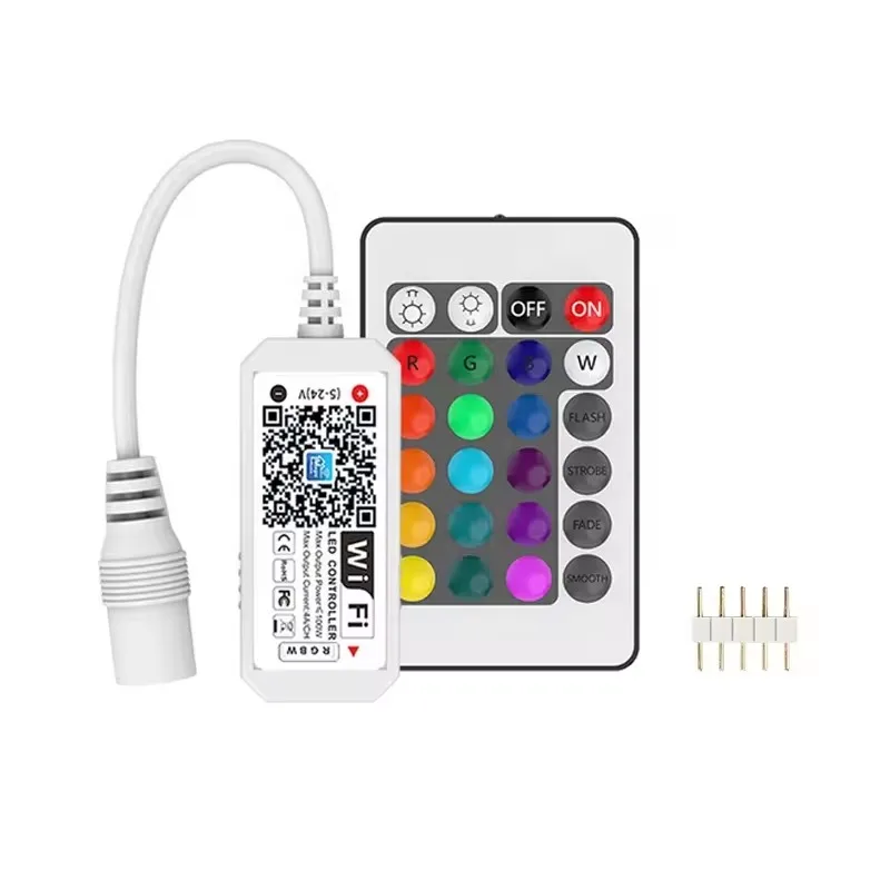 Magic Home Wifi LED RGBW контроллер DC5V 12V 24V Mini 24 ИК ключ пульт дистанционного управления для RGB светодиодные полосы