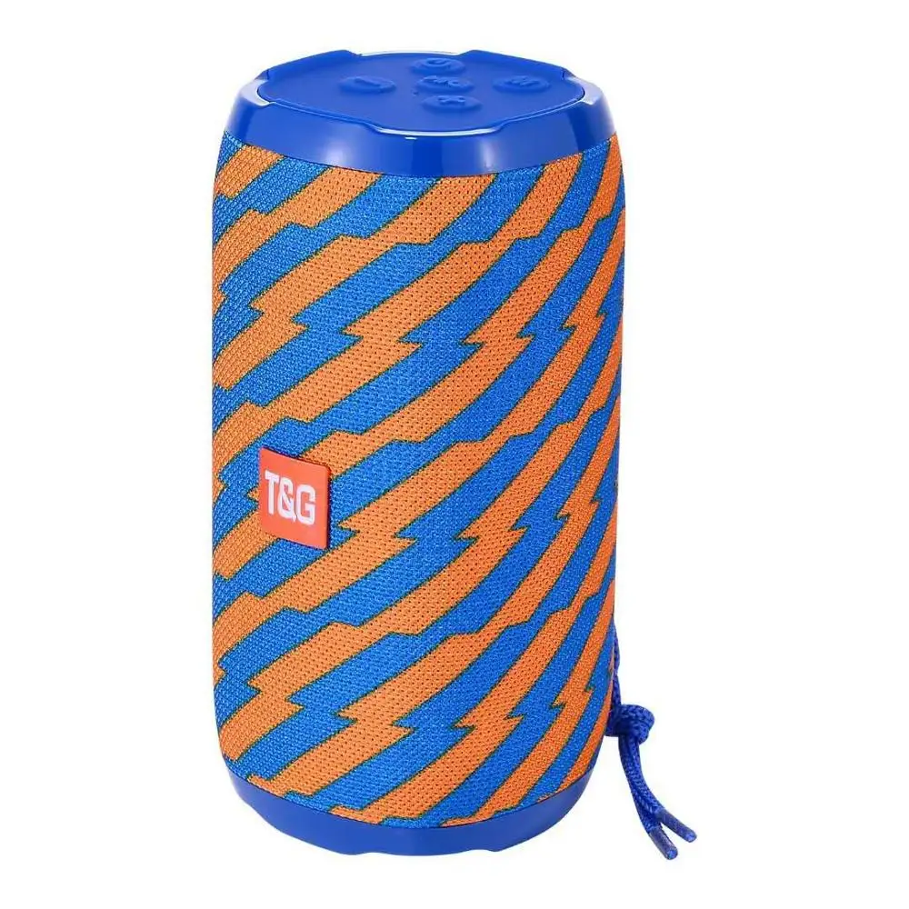 TG152 fabric portable outdoor speaker 10W power FM radio with lanyard