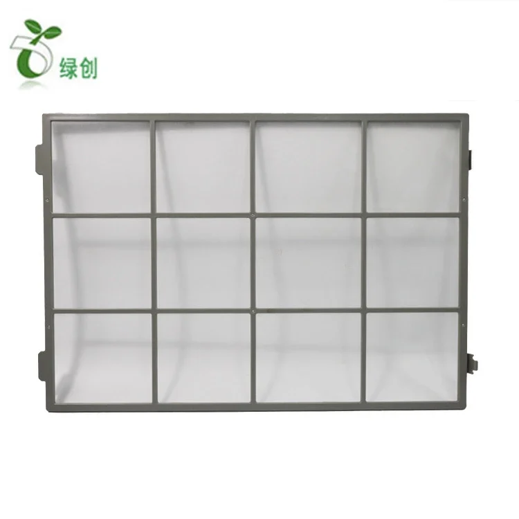 Washable air conditioner filter dust plastic frame nylon mesh filter
