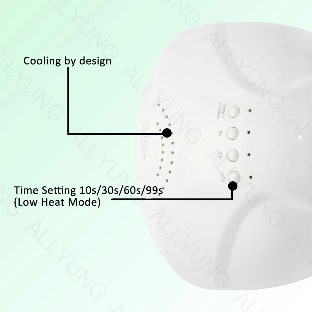 Professional 48W UV LED Nail Dryer Lamp Smart Manicure Equipment with 3 Gear Timer for Gel Polish Drying Electric Supply