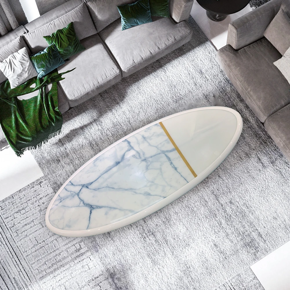 China Surfboard Manufacturer Customized Coffee Table Surfboard Table