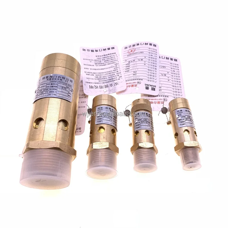 2pcs/lot A28X-16T DN25 rated presusre 0.84MPA-1.1MPA screw air compressor spring loaded safety valve