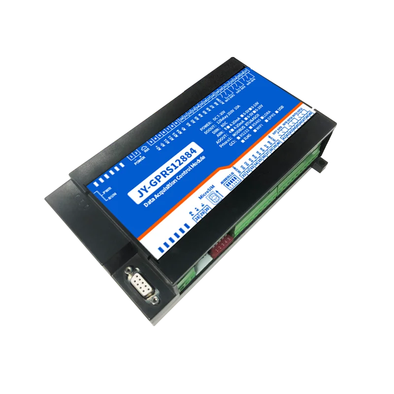 DAM12884 12 DO, 8 optocoupler input, 4 analog isolated output, 232+485 dual serial port