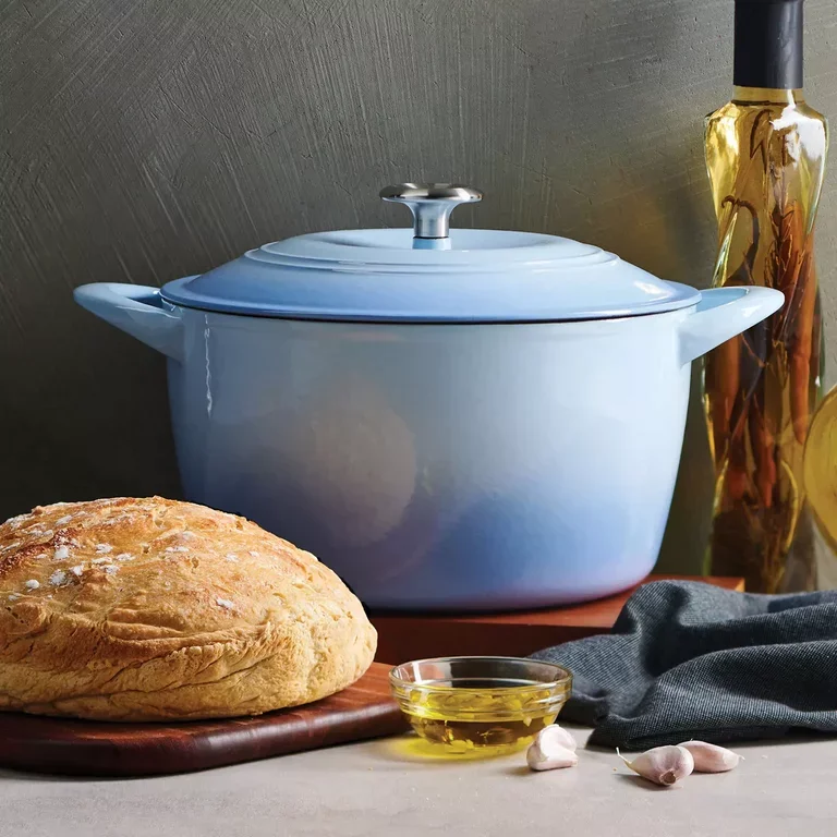 Factory OEM ODM Custom Non Stick Enamel Iron Cast Cooking Pots Casserole Oven Mini Round Cast Iron Dutch Oven