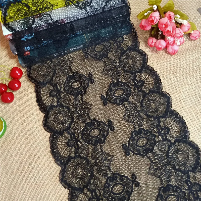 
Rounded Little Dots Stretch Fabrics China good quality Lace Fabric E1780 23cm 