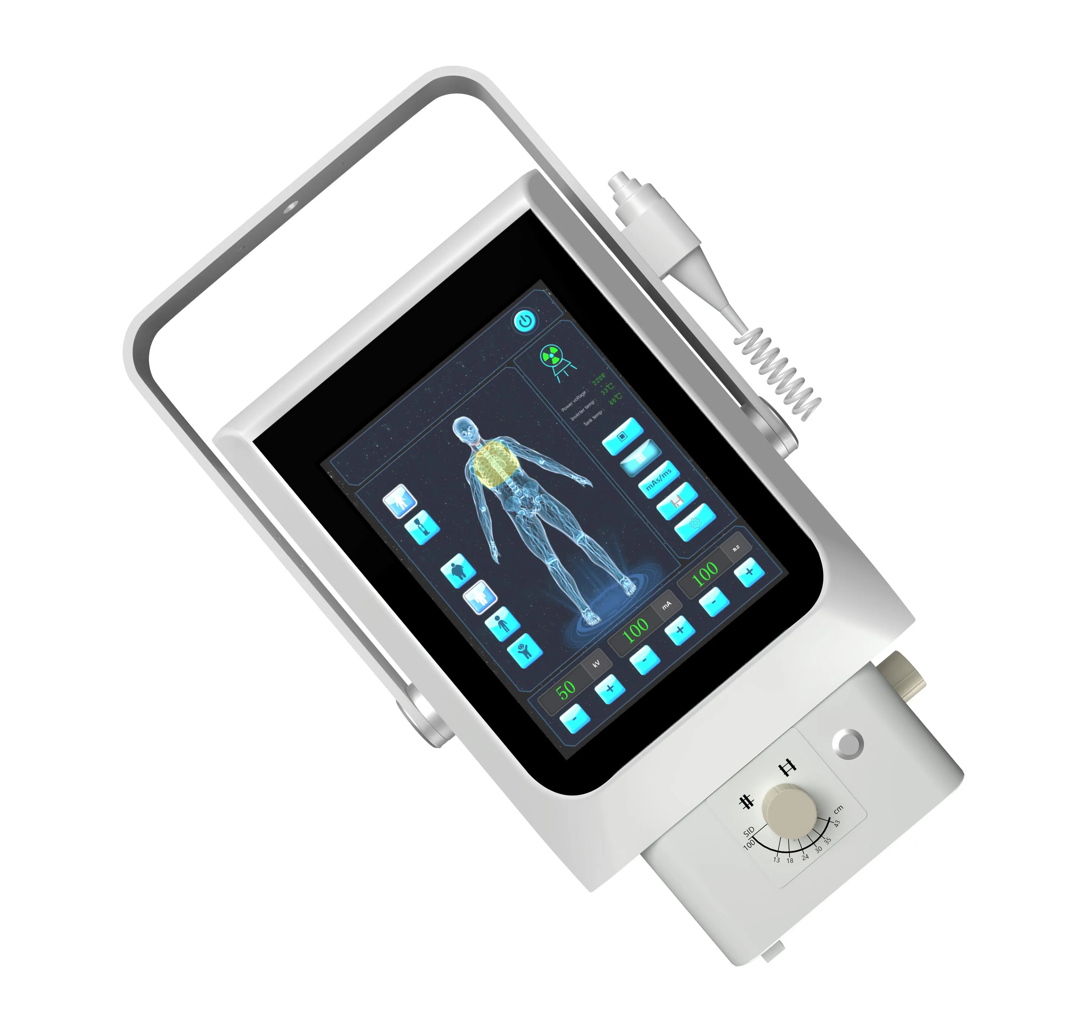 5.6 KW Portable x ray machine with battery x-ray screening system radiology equipment medical science