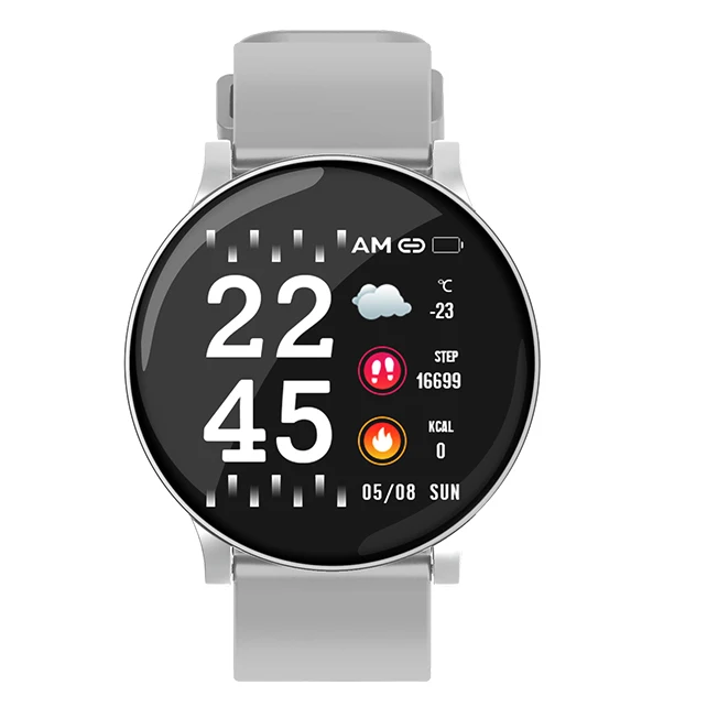  W8 Круглый Сообщение напоминание фитнес трекер спортивная модель Smart Watch водонепроницаемый беспроводной звонок Смарт-часы для всех
