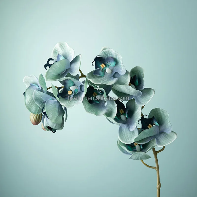 GJ-AF15-6 real to touch flowers phalaenopsis orchids orchid flowers real touch flowers artificial home orchid