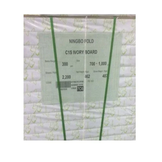 
FBB ivory board from ningbo fold from APP 