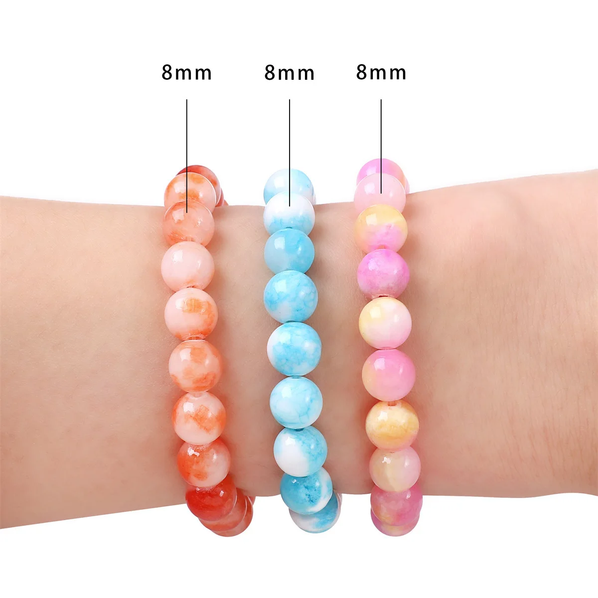 hot sale natural stone beads 6mm 8mm 10mm persian jade rondelle gemstones loose beads charm for jewelry making