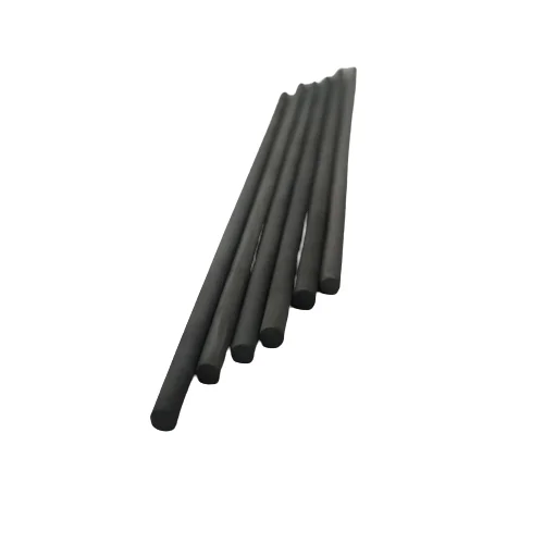 zhijing Silicon carbide Ceramic Stick SSIC Sic Solid  Rod For Kiln Hanging Furniture