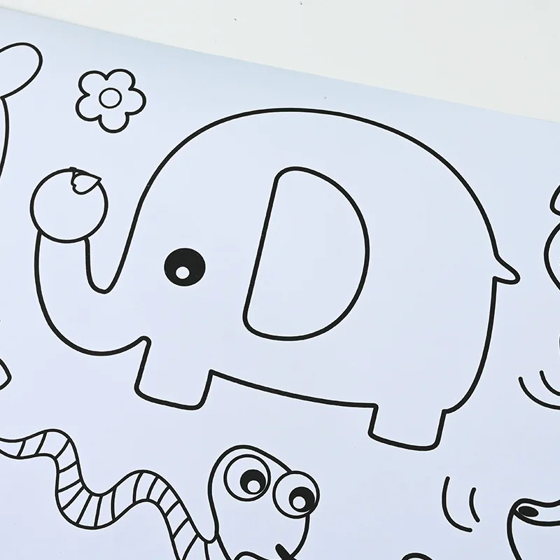 Drawing Paper for Kids DIY Painting Coloring Paper Roll for Toddler Arts and Crafts Gift for Class Home Birthday Party