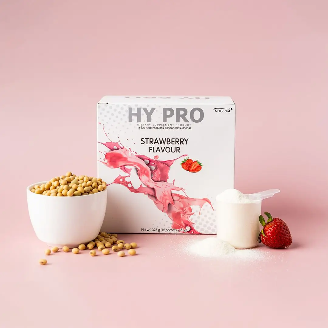 HY PRO (STRAWBERRY) A Multiple-Protein Product And Meal Substituent. Protein Is Obtained From 4 Types