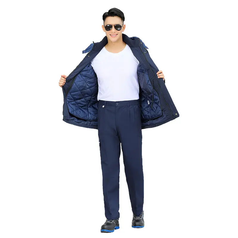 Hot selling high quality Labor work wear jacket anti static work wear safety clothes for outside working