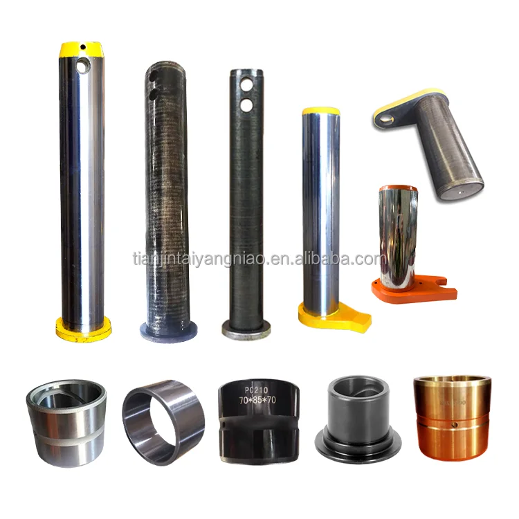High Precision Hard-wearing Doosan komatsu Excavator Bucket Pins and Bushings