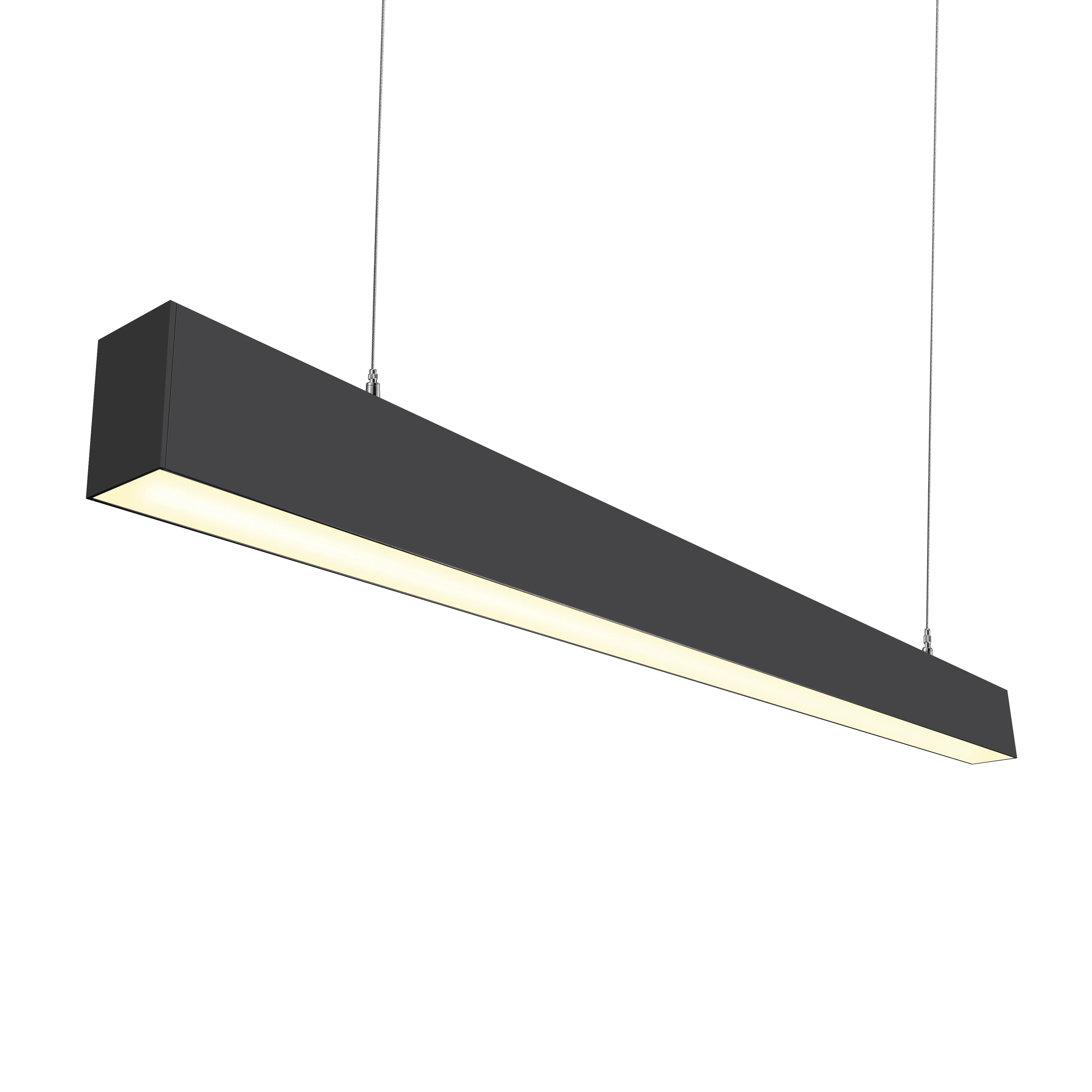 Hot sale Pendent LED  Black  Linear Light  For Office Linear Light
