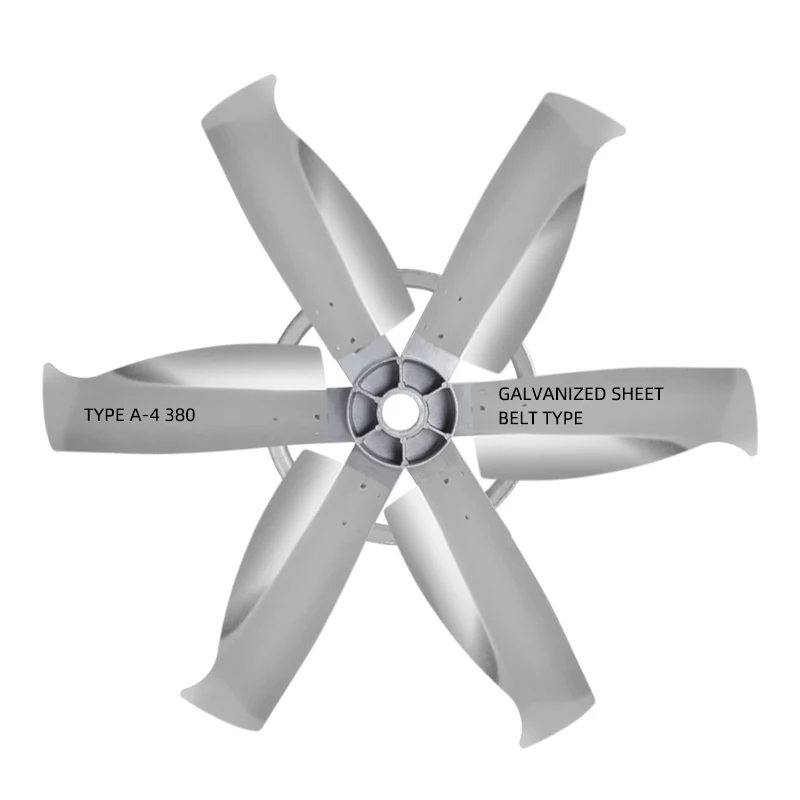 Innovative Design Anti-Rust 380V Industrial Exhaust Fan For Chicken Feeder