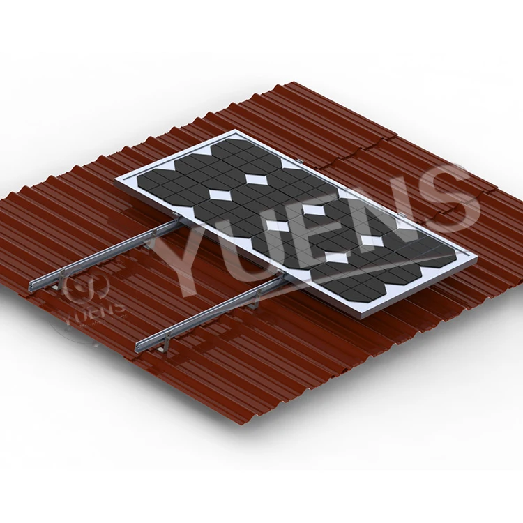 Yuens OEM 5 кВт 10 15 перила для солнечных панелей монтажный кронштейн металлическая крыша мини-рельс солнечный Алюминиевый рельс системы крепления на крышу