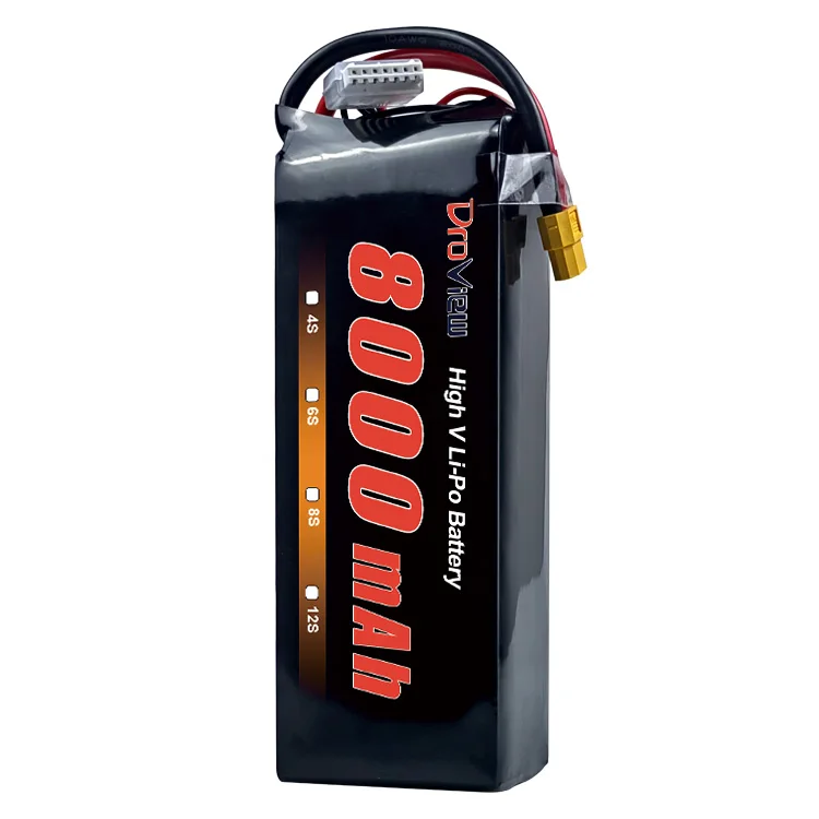 Аккумулятор для дрона 6S 8S 35C 70C 22 8 В 8000 мАч 9000 10000 Lipo аккумулятор 7 дюймов 10 13 15 FPV