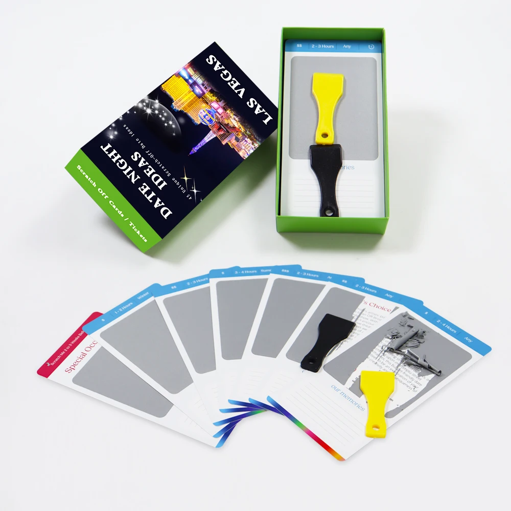 Manufacturers custom game card printing design card games for couples custom card game adult entertainment scratchcard