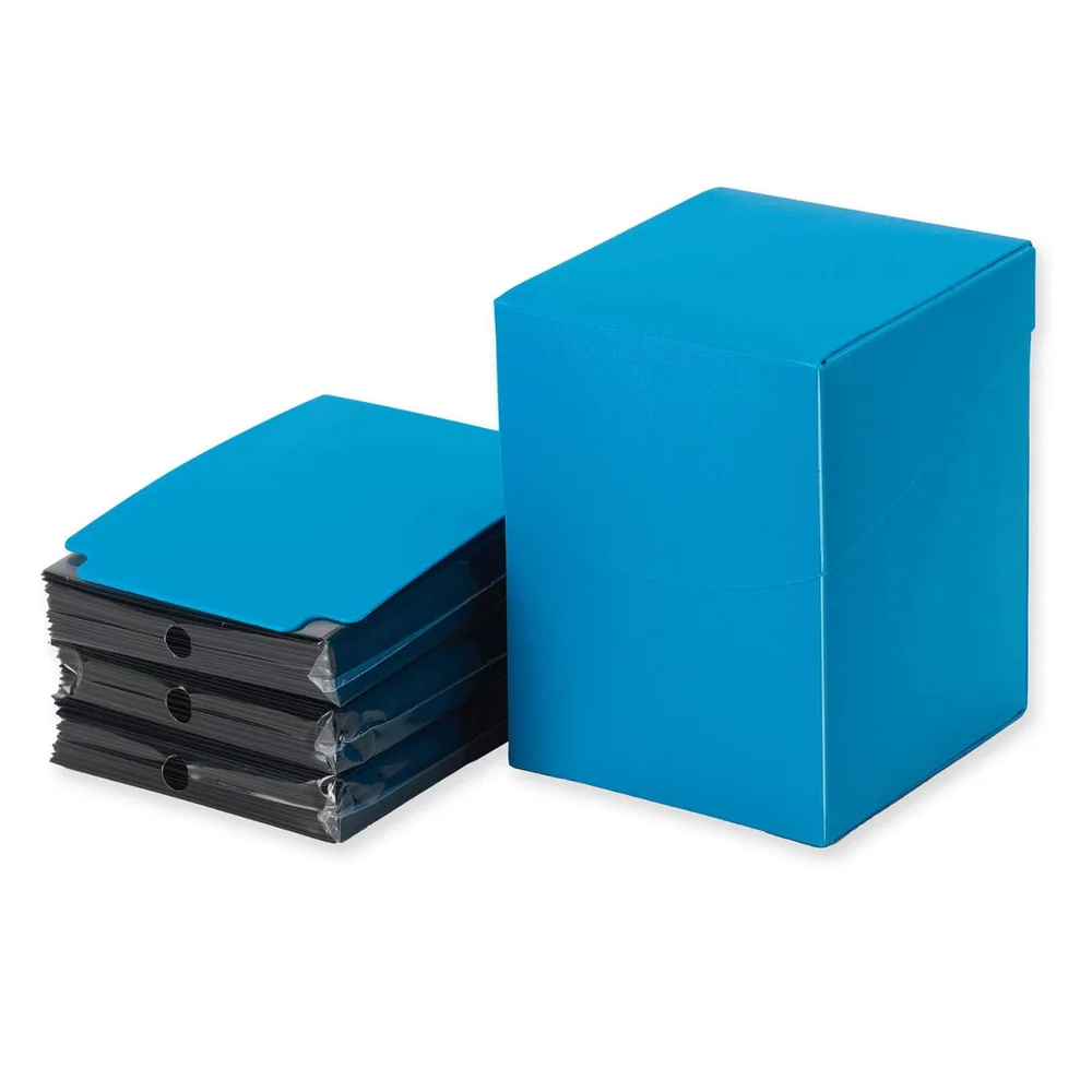 Deck Box and Matte Card Sleeves Standard Size for 120 - 130 Sleeved Cards