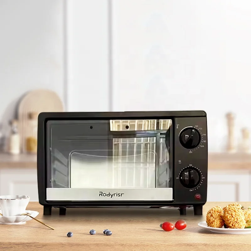 Professional Home Kitchen Countertop Oven Steam Baking Function Mini Electric Multifunction Heat-Resistant Tempered Glass Oven