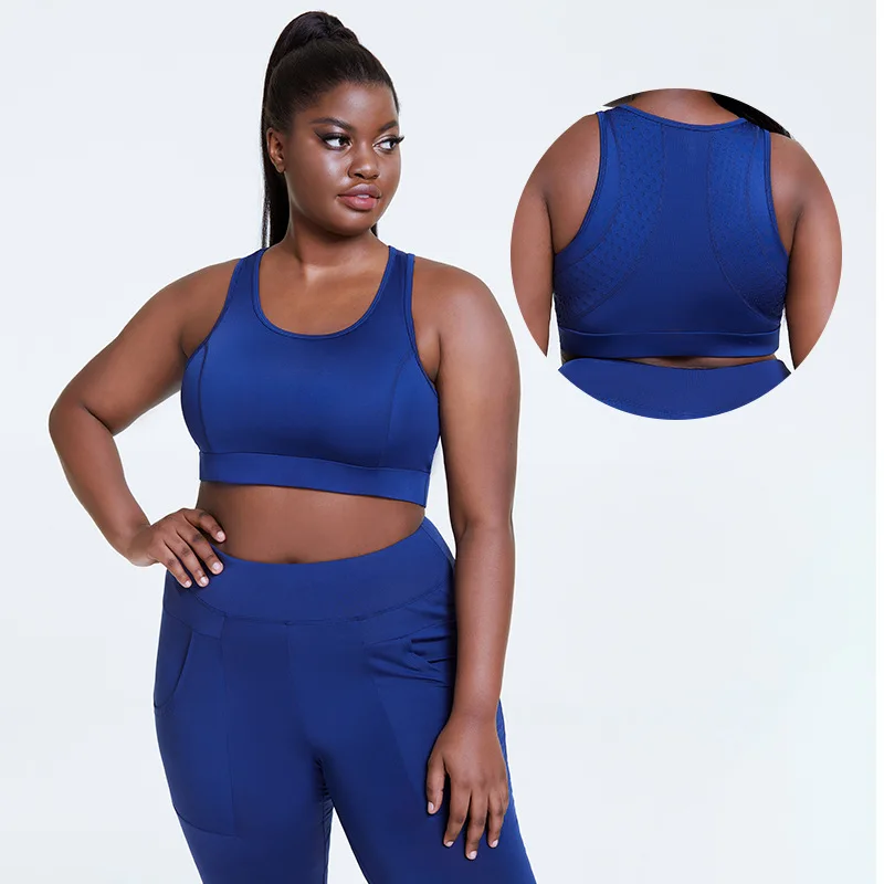 L-4XL Two Pieces xl Workout Clothing xxl Yoga Suit Sportswear Big Size Women Breathable Gym Wear Fitness Plus Sizes Yoga Set