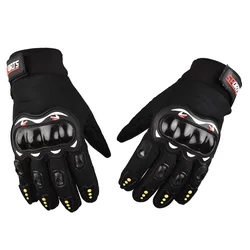 high quality full finger man women touch screen motorcycle racing gloves