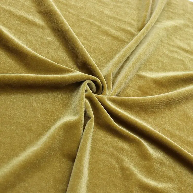 Блестящая велюровая ткань 95% polyester5 % спандекс с одной стороны матовая трикотажная бархатная Корейская для одежды игрушка hometextile