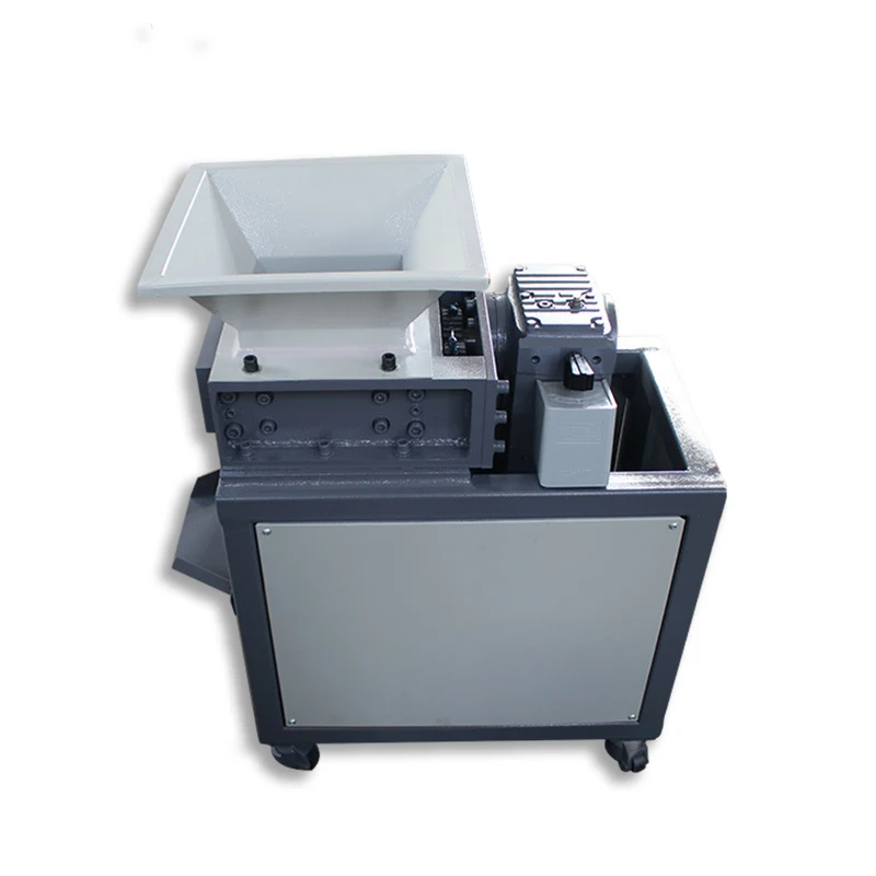 High quality EB500 tire shredder metal pvc pipe plastic shredder double shaft shredder