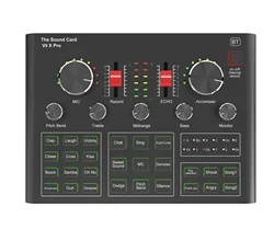 Живая трансляция V9 Usb звуковая карта внешняя горячая Распродажа набор