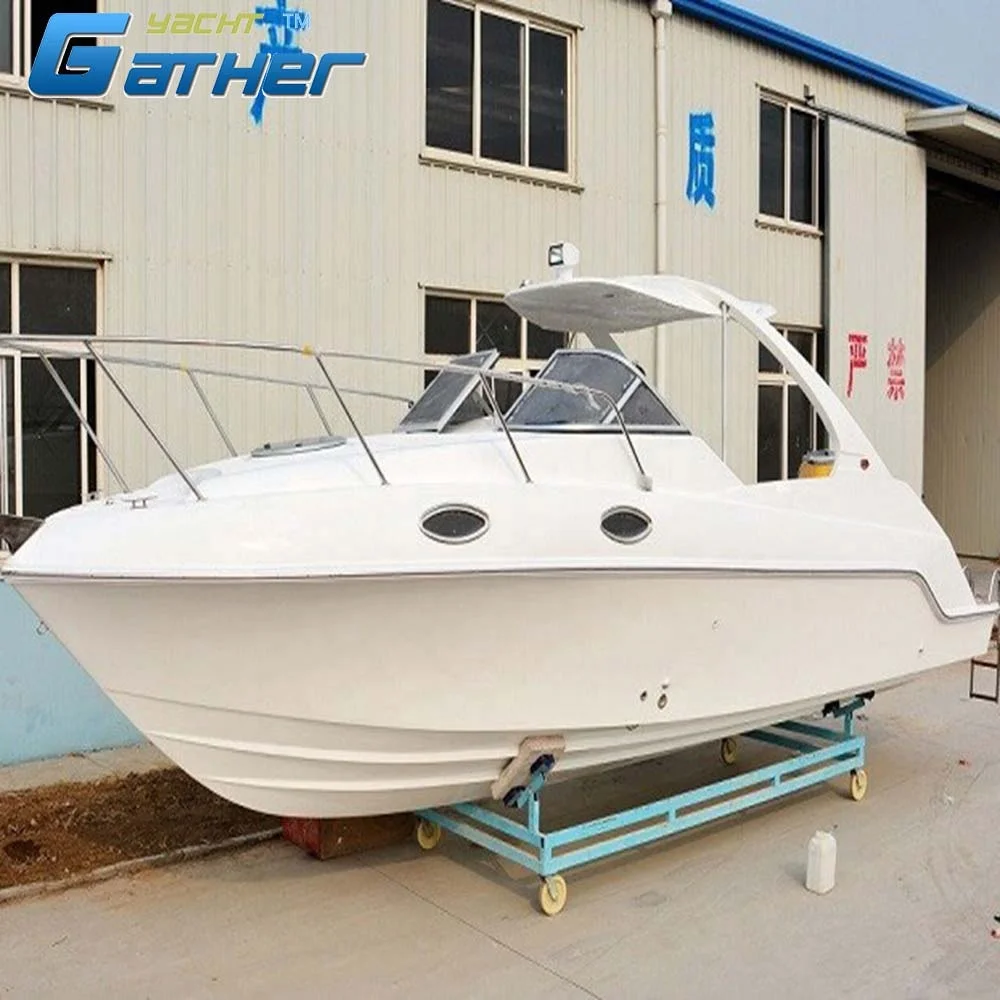 Hot sale 27ft frp cabin boat