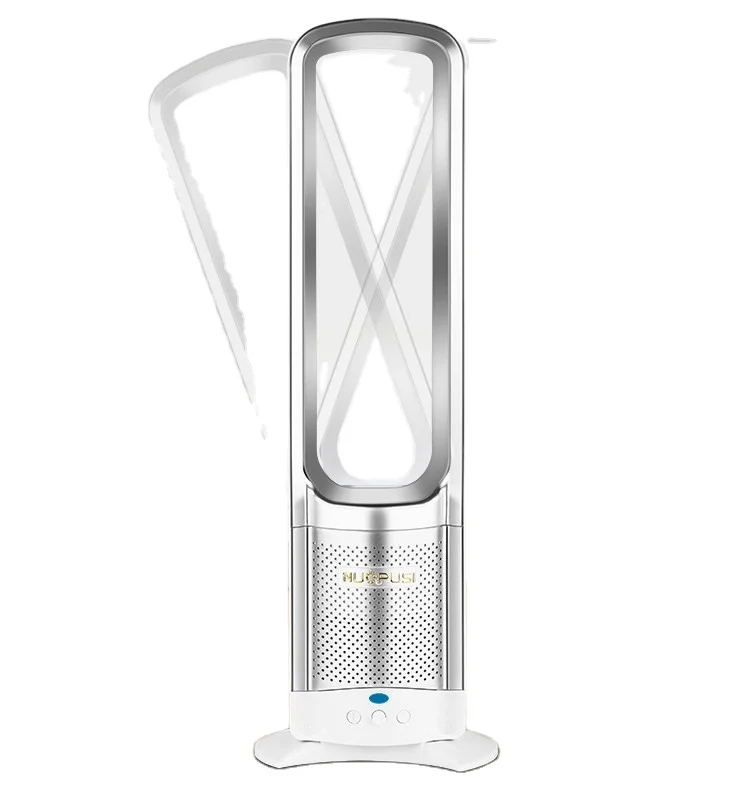 Hot Sale Home Use Electric Mute Cooling Rechargeable Tower Floor Bladeless Air Fan