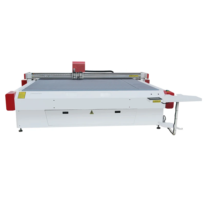 Cnc Sponge Pu Foam Vertical Cutting Machine With Ce With Ccd Camera