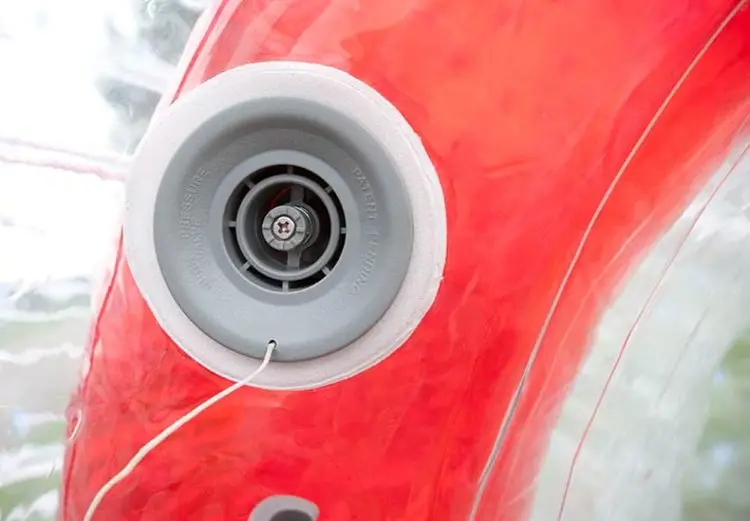 Alliance Double track zorb ball two lane inflatable interactive inflatable zorb tracking race track