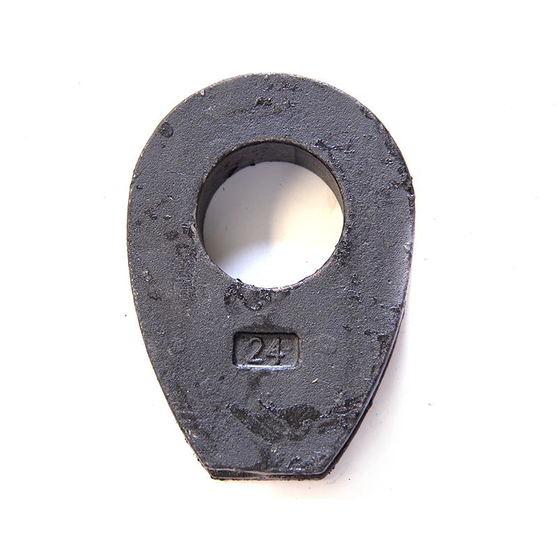 Stainless steel standard Din3091 steel wire rope sling with thimble eyes