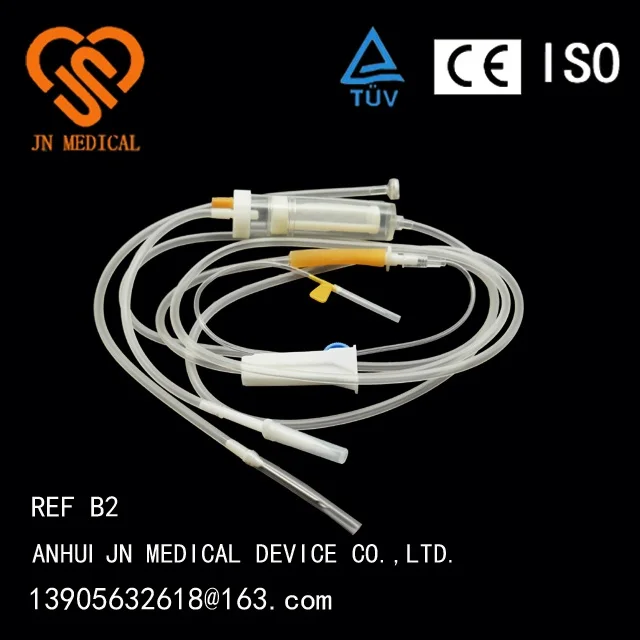 
Disposable Blood Transfusion Set with Blood Filter Needle 18g 