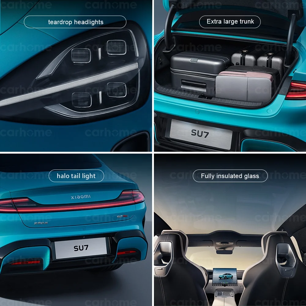 XIAOMI SU7 Max Pro Ultra EV автомобили 800 кВт 4Wd 2024 Новый энергетический электромобиль для взрослых Автомобильная цена продажи в Китае
