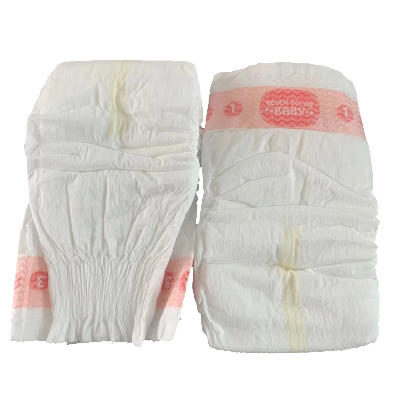 Super absorbent diapers cotton material soft baby diaper nappies in bales china factory