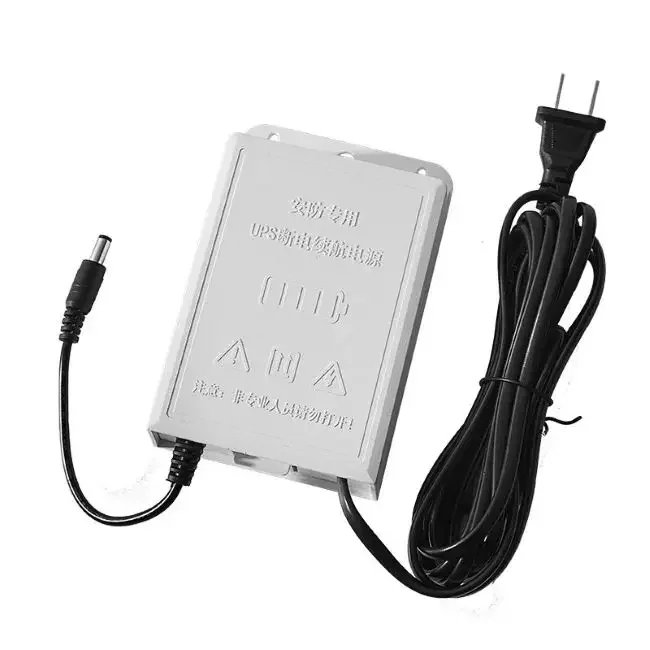 Перезаряжаемый литий-ионный аккумулятор mini ups 12 В 2 А постоянного тока для Wi-Fi маршрутизатора и камеры видеонаблюдения 3600 мАч