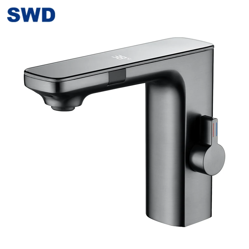 Bathroom Hotel New Design Auto Water Tap Induction Vanity Faucet Automatic Touchless Faucet Sensor Basin Tap Sink Faucet