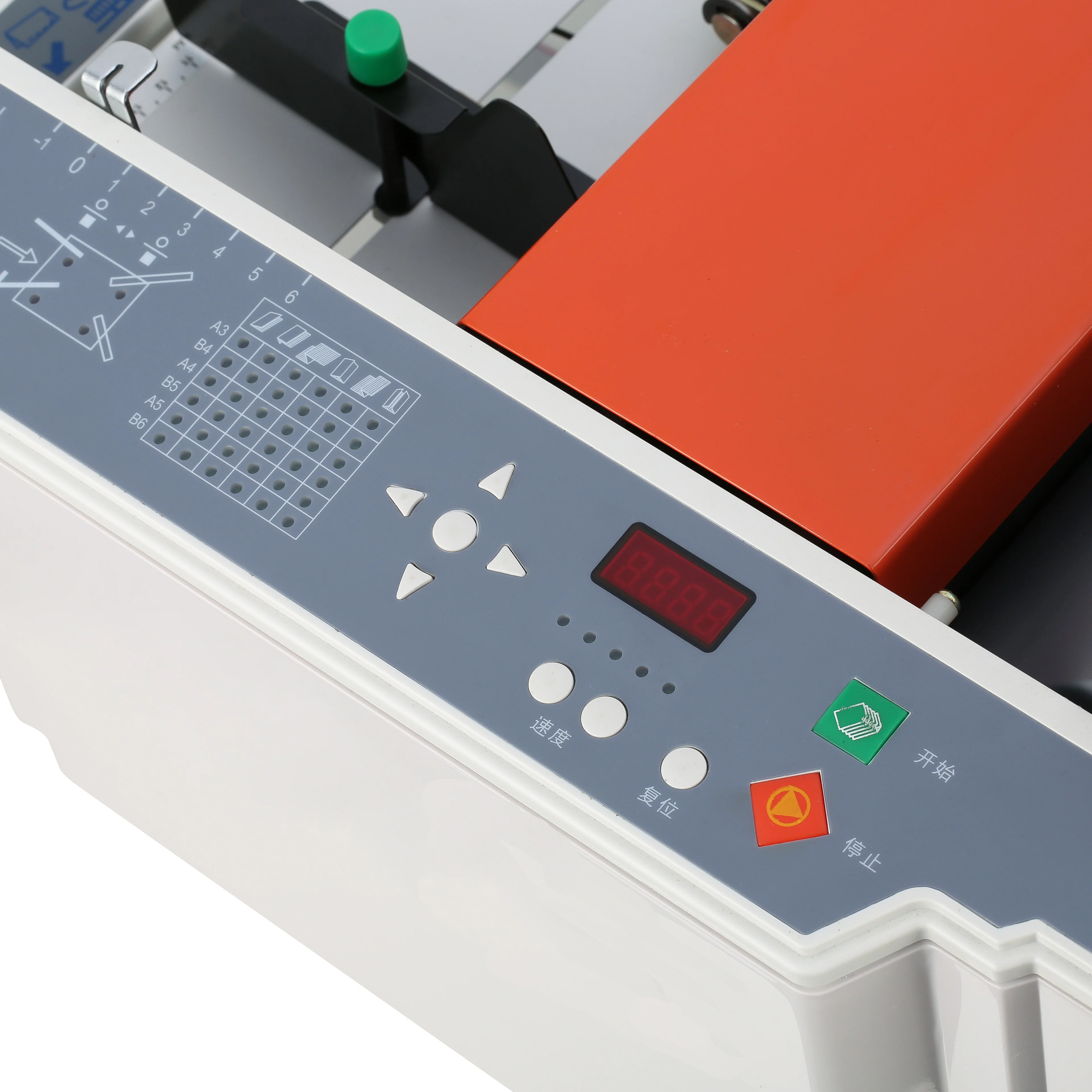 U-306 Automatic Art Paper Foldinng Machine A3 Brochure Leaflets Maker Paper Folder Factory Price