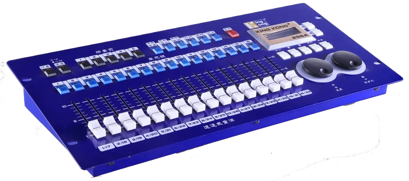 Professional Dj Party Ac220V Dim Blue Color Dmx512 Iron Dmx Controller Lighting Console Dmx512 Controller