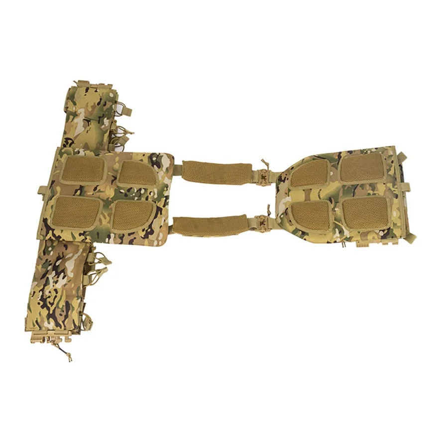 Quick-release Tactical Vest with MOLLE System - Easy to Put On and Take Off Quickly, High-quality Materials for Durability