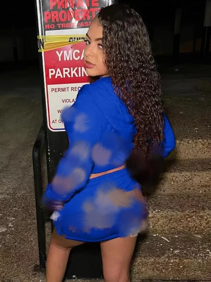 Bomblook C402ST05 Sports Sweatsuit Casual Street Hooded Top With Mini Skirt Women Sweatshirt Brand Print 2 Piece Set