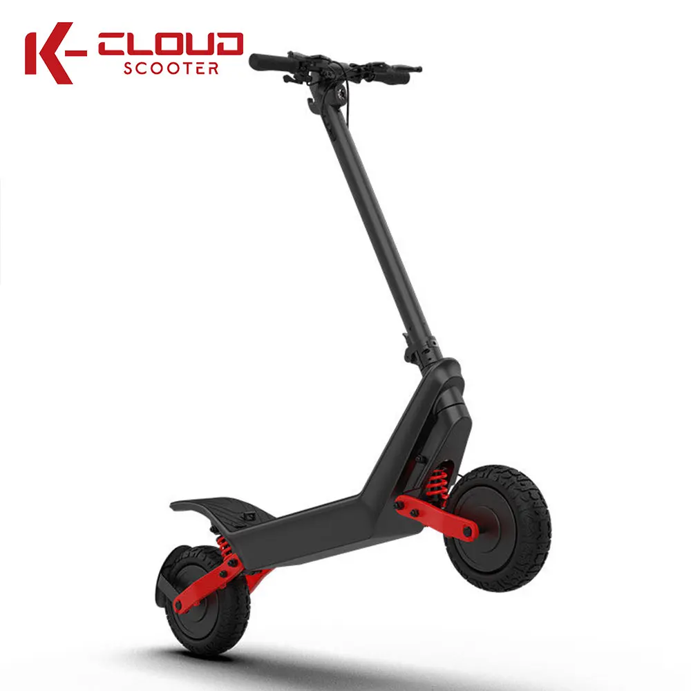 48V 2400W Electric Scooter Dual Motor Offroad E Scooter With Shock Absorber