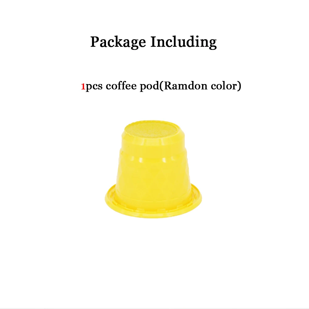 1 шт. многоразовые портативные кофейные капсулы
